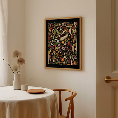 Sisustusjuliste, Sadonkorjuu