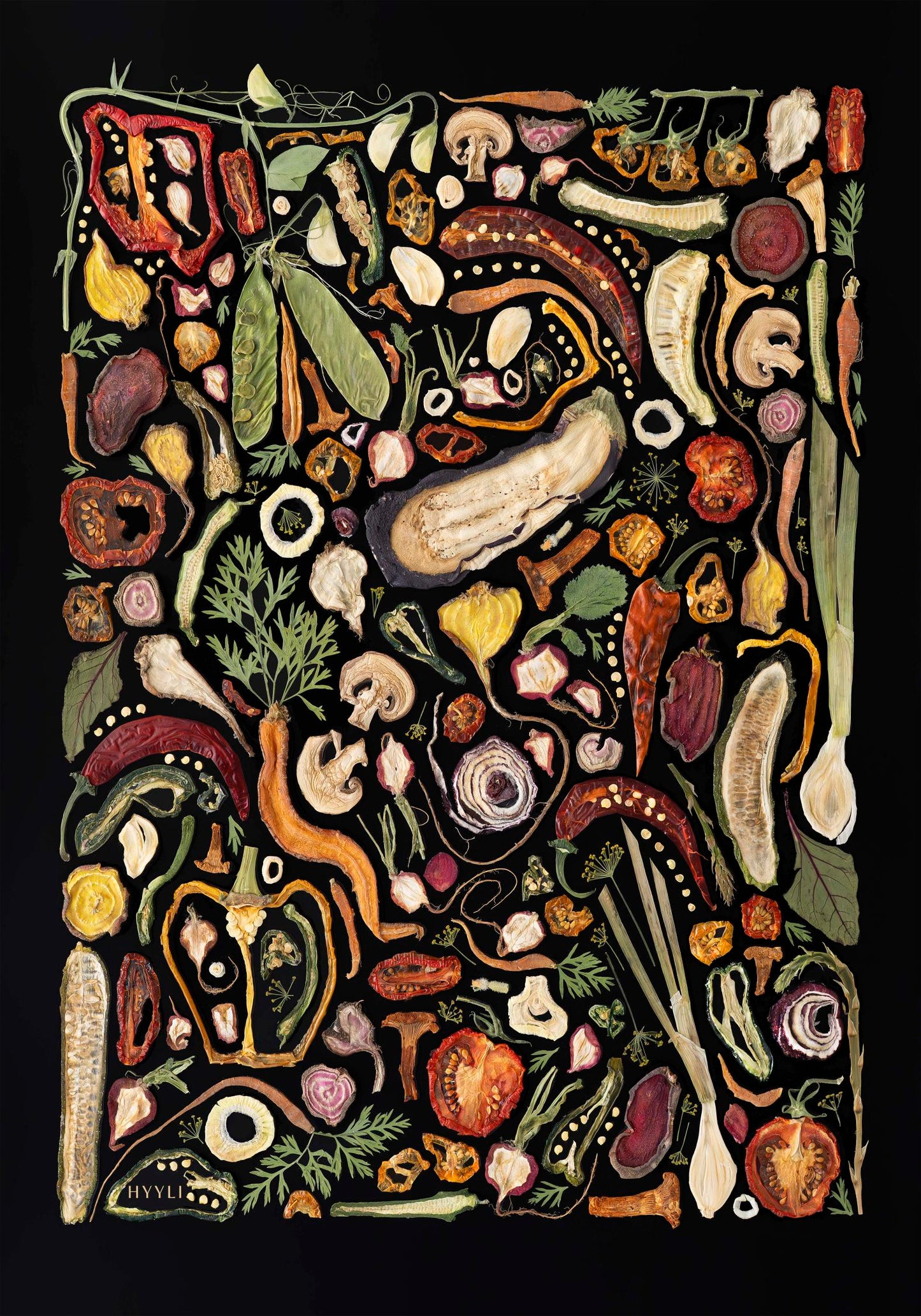 Sisustusjuliste, Sadonkorjuu