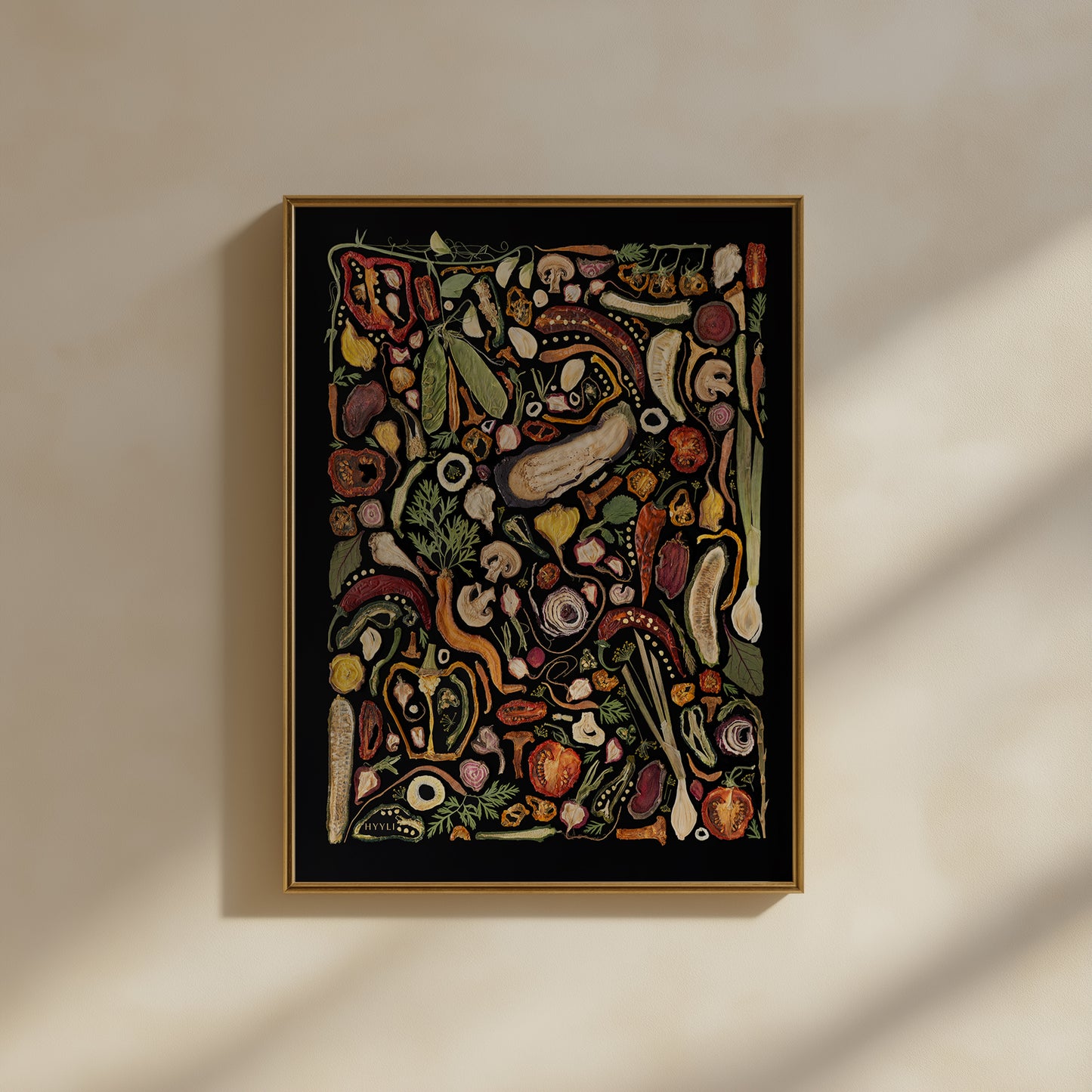 Sisustusjuliste, Sadonkorjuu