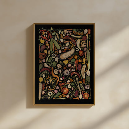 Sisustusjuliste, Sadonkorjuu